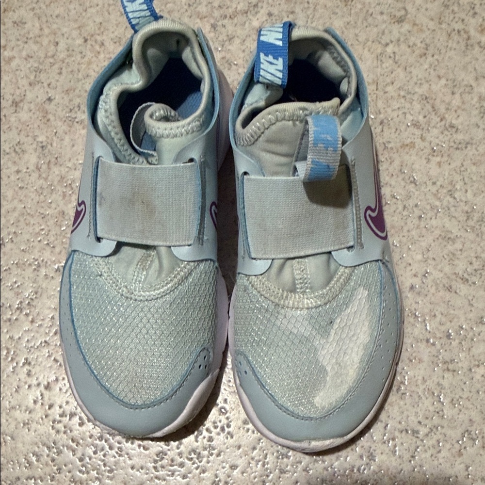 Nike Kids' Light Blue Slip-On Athletic Shoes